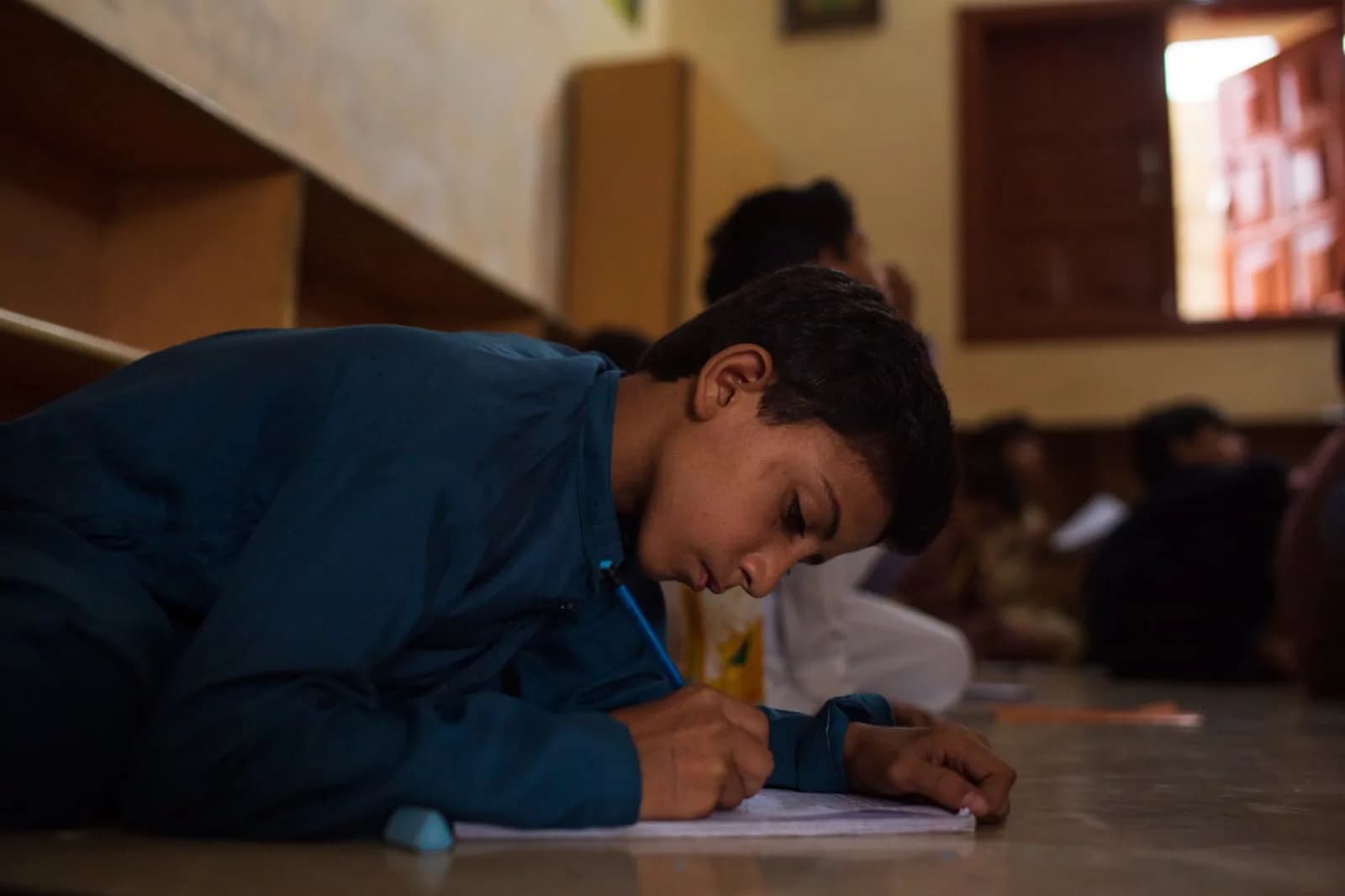 Fawad, a student at a Nourished USA partner library