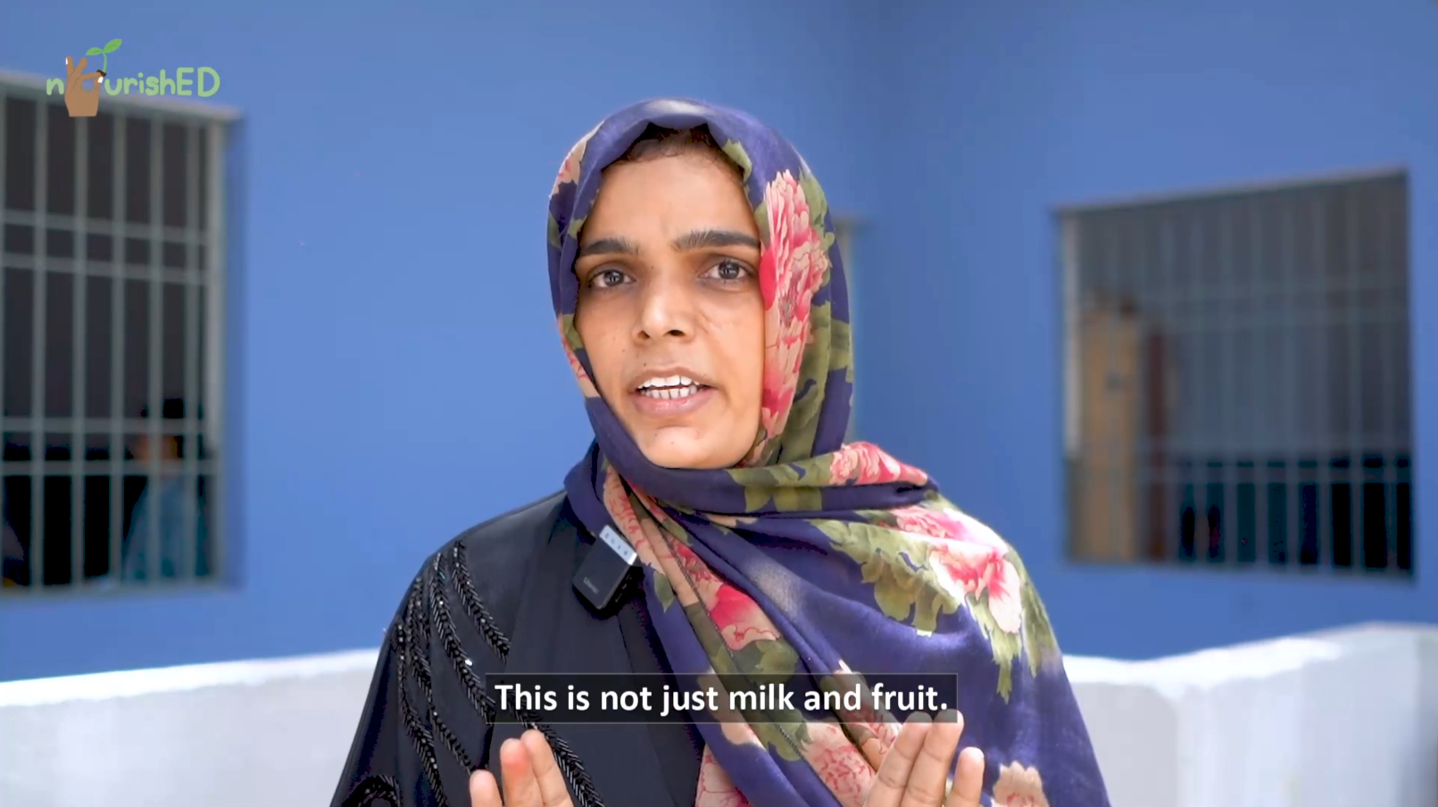 A second teacher at Mehran Town School speaking about the impact on students